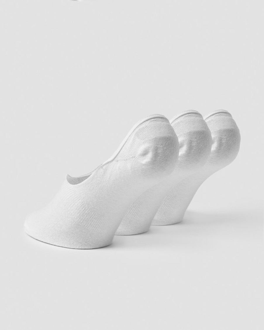 Dame ICIW Sokker | Invisible Socks 3-Pack White