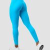 Dame ICIW Tights & Leggings | Scrunch V-Shape Tights Blue