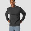 Herre ICIW Langermet | Everyday Crewneck Men Dark Grey