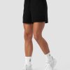 Dame ICIW Shorts | Soft Knit Oversized Shorts Black