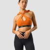 Dame ICIW Sport-Bh | Ultimate Training Hoodie Sports Bra Amber