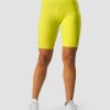 Dame ICIW Shorts | Charge Biker Shorts Wmn Acid Yellow