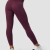 Dame ICIW Tights & Leggings | Define Seamless V-Shape Tights Maroon