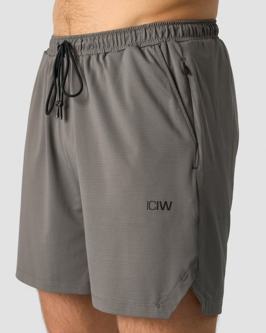 Herre ICIW Shorts | Stride Shorts Men Grey