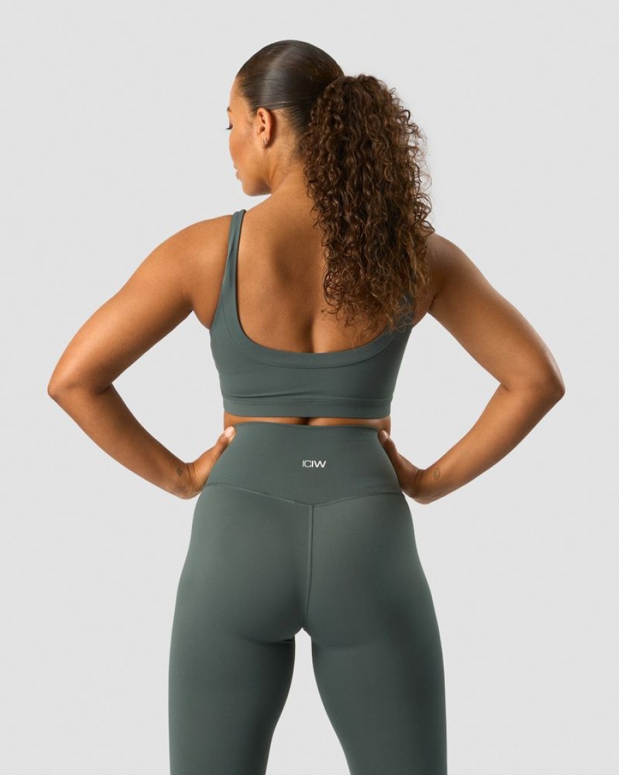 Dame ICIW Sport-Bh | Nimble Sports Bra Elm Green