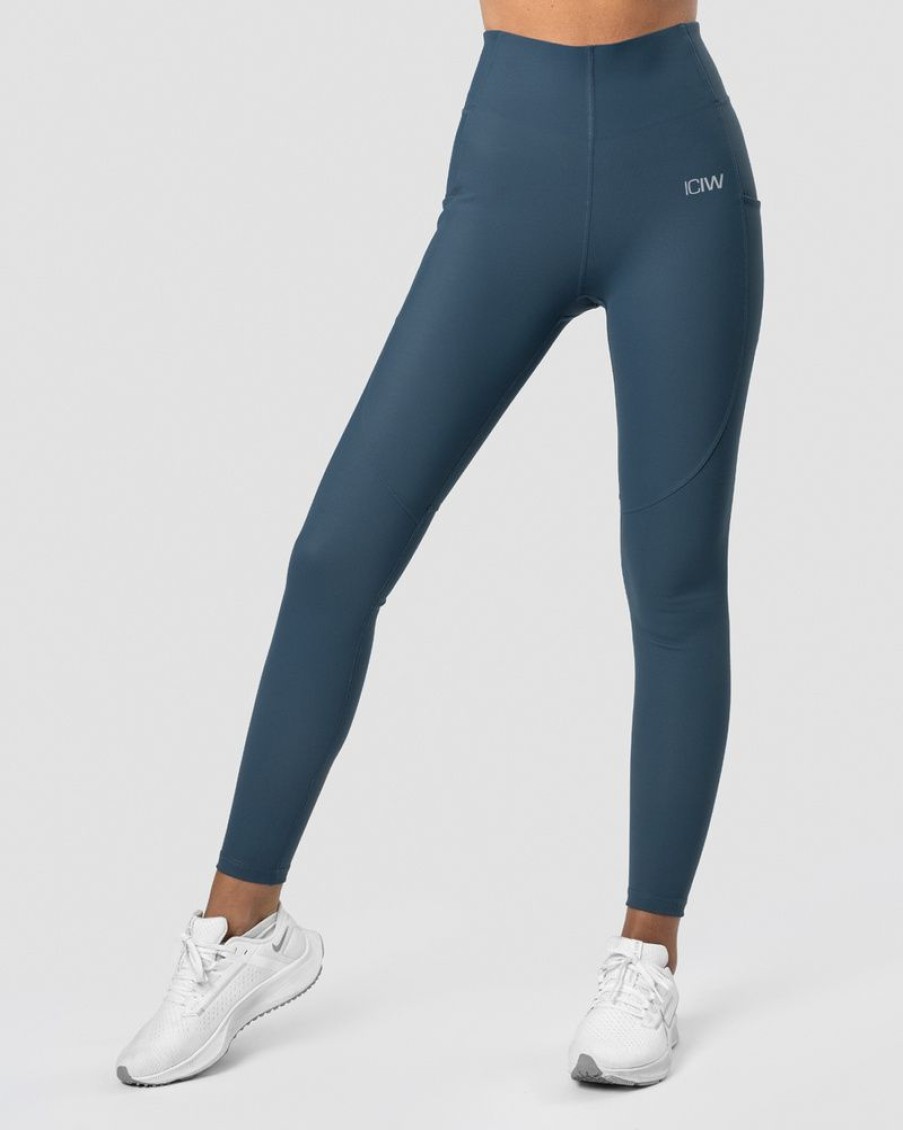 Dame ICIW Tights & Leggings | Mercury Compression Tights Wmn Dk Teal