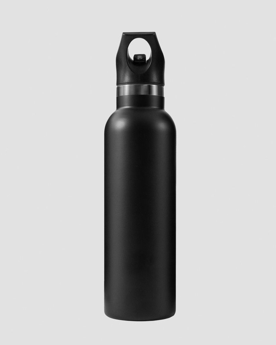 Dame ICIW Shakers, Flasker | Stainless Steel Water Bottle Black W. Black Logo 600Ml