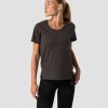 Dame ICIW T-Shirts | Stride T-Shirt Wmn Charcoal