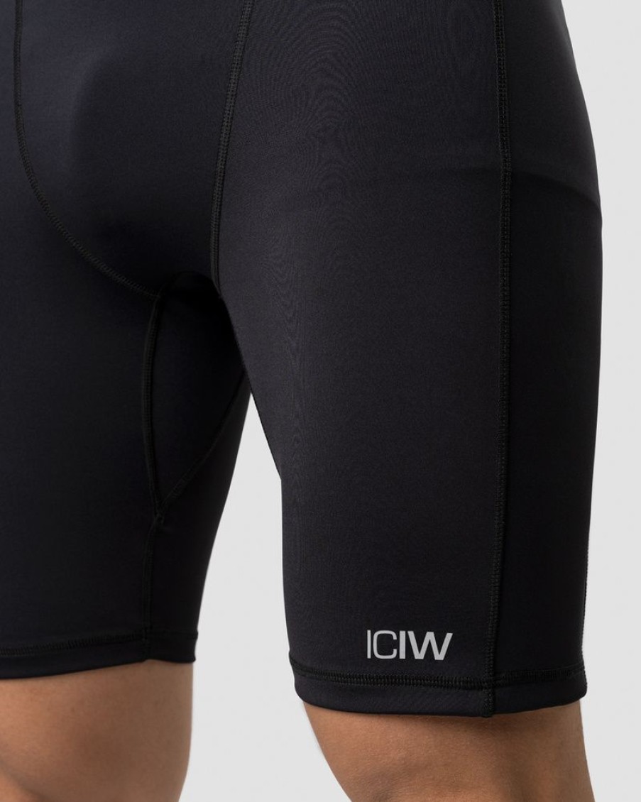 Herre ICIW Shorts | Mercury Short Tight Shorts Men Black