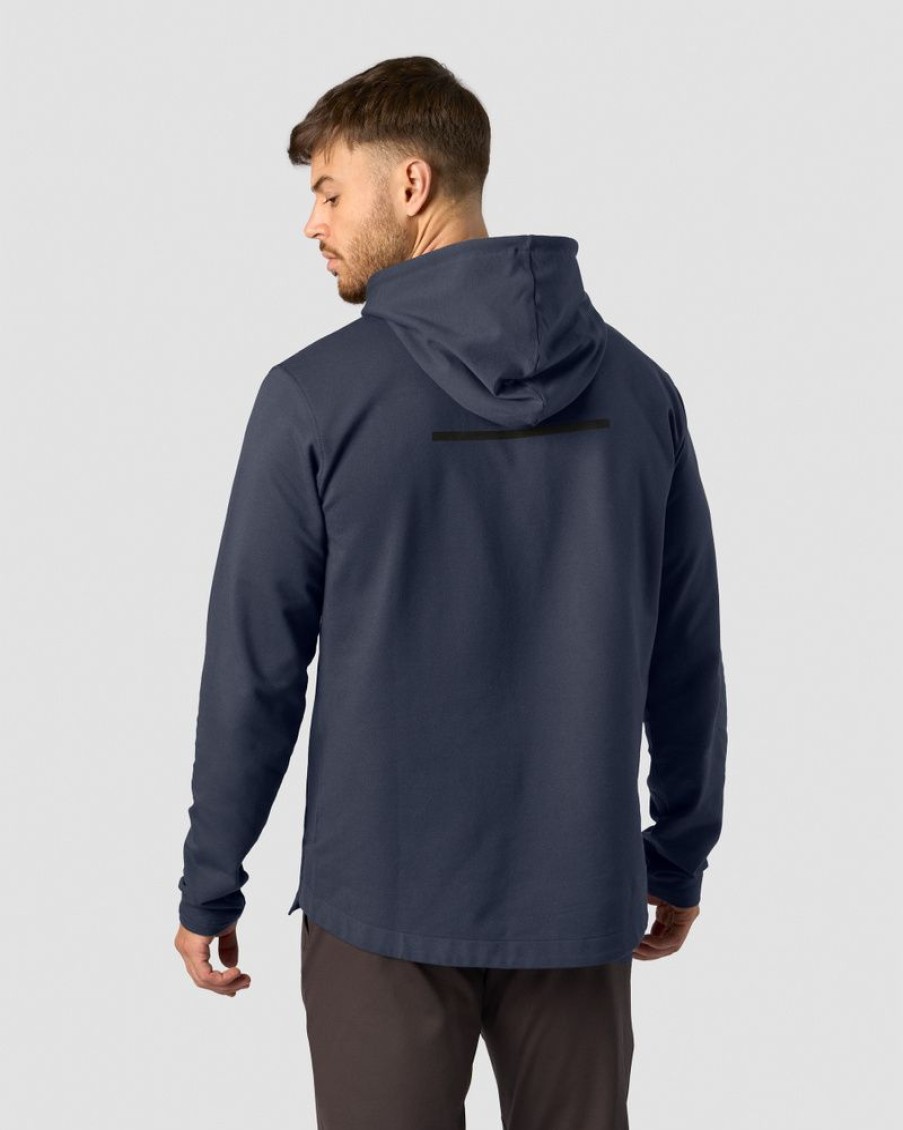 Herre ICIW Langermet | Stride Hoodie Men Navy