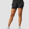 Dame ICIW Shorts | Charge 2-In-1 Shorts Wmn Black