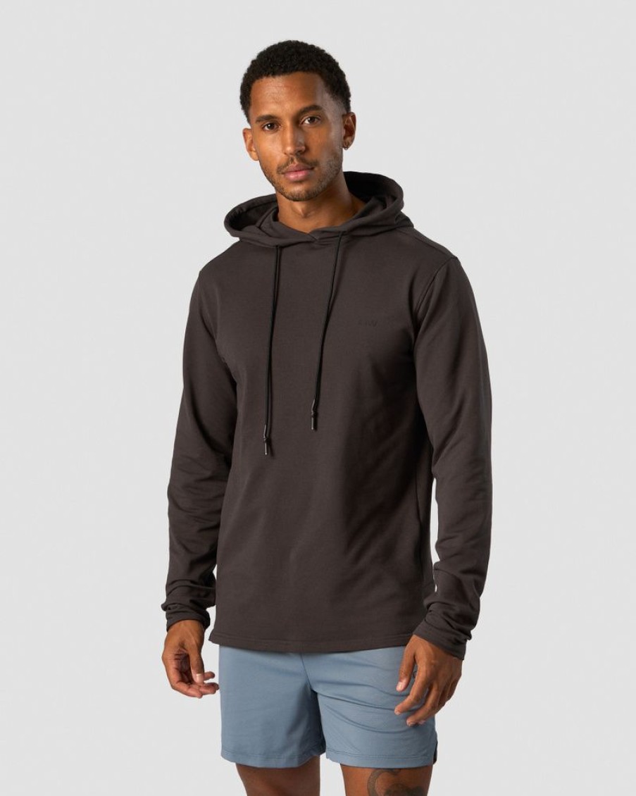 Herre ICIW Langermet | Stride Hoodie Men Charcoal