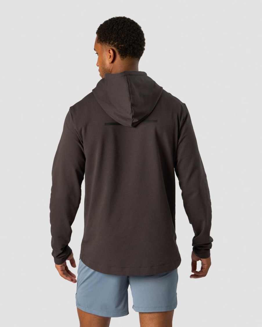 Herre ICIW Langermet | Stride Hoodie Men Charcoal