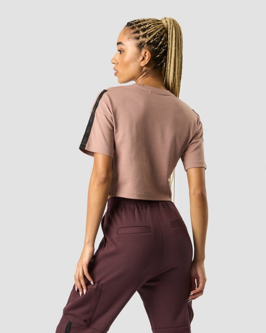 Dame ICIW T-Shirts | Stance Cropped T-Shirt Wmn Light Mauve