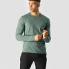 Herre ICIW Langermet | Charge Longsleeve Men Sea Green