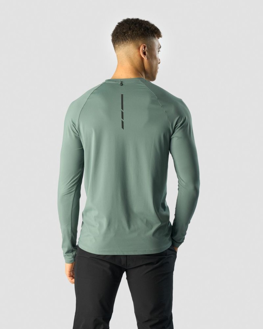 Herre ICIW Langermet | Charge Longsleeve Men Sea Green