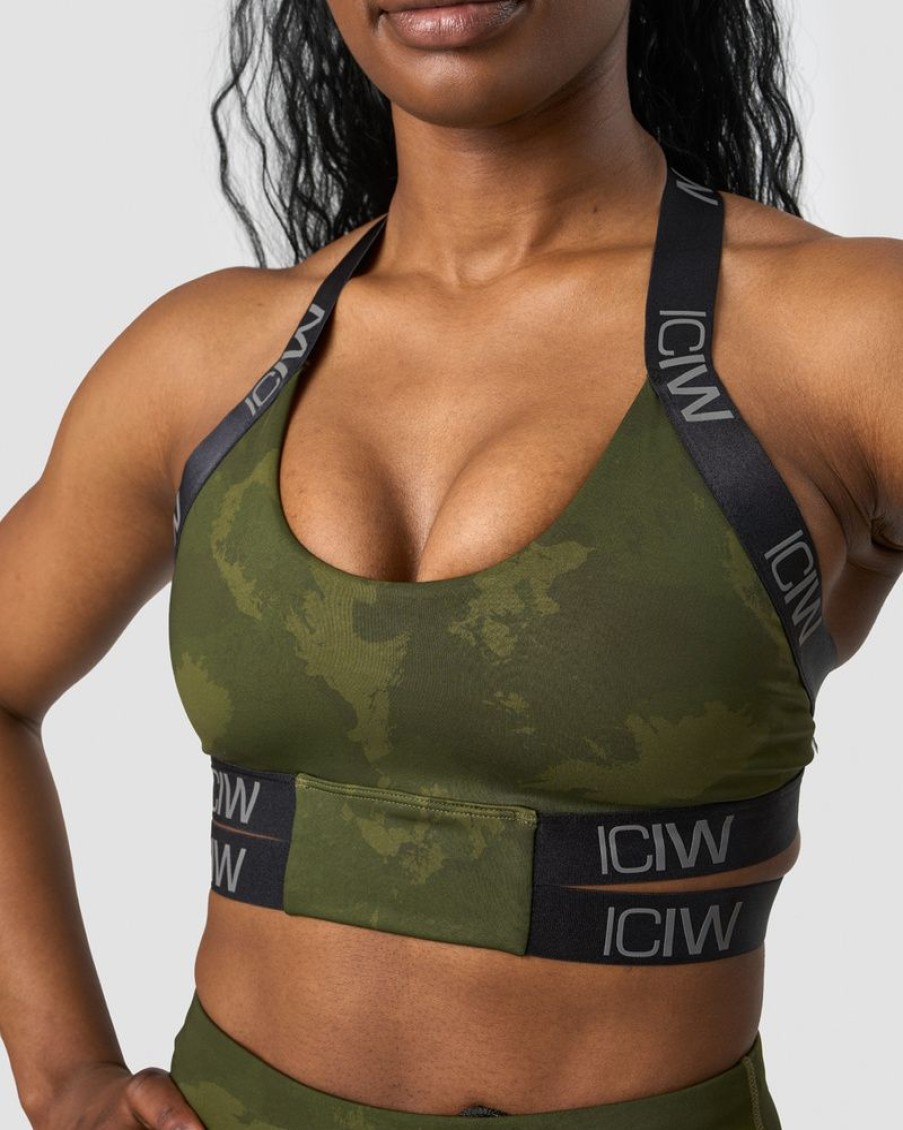 Nimble Sports Bra Dark Green