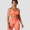 Dame ICIW Sport-Bh | Signature Seamless Sports Bra Peach