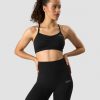 Dame ICIW Sport-Bh | Scrunch Seamless Sports Bra Black