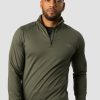 Herre ICIW Langermet | Ultimate Training 1/4 Zip Green