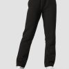 Dame ICIW Bukser | Everyday Straight Leg Sweatpants Black