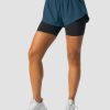 Dame ICIW Shorts | Charge 2-In-1 Shorts Wmn Teal